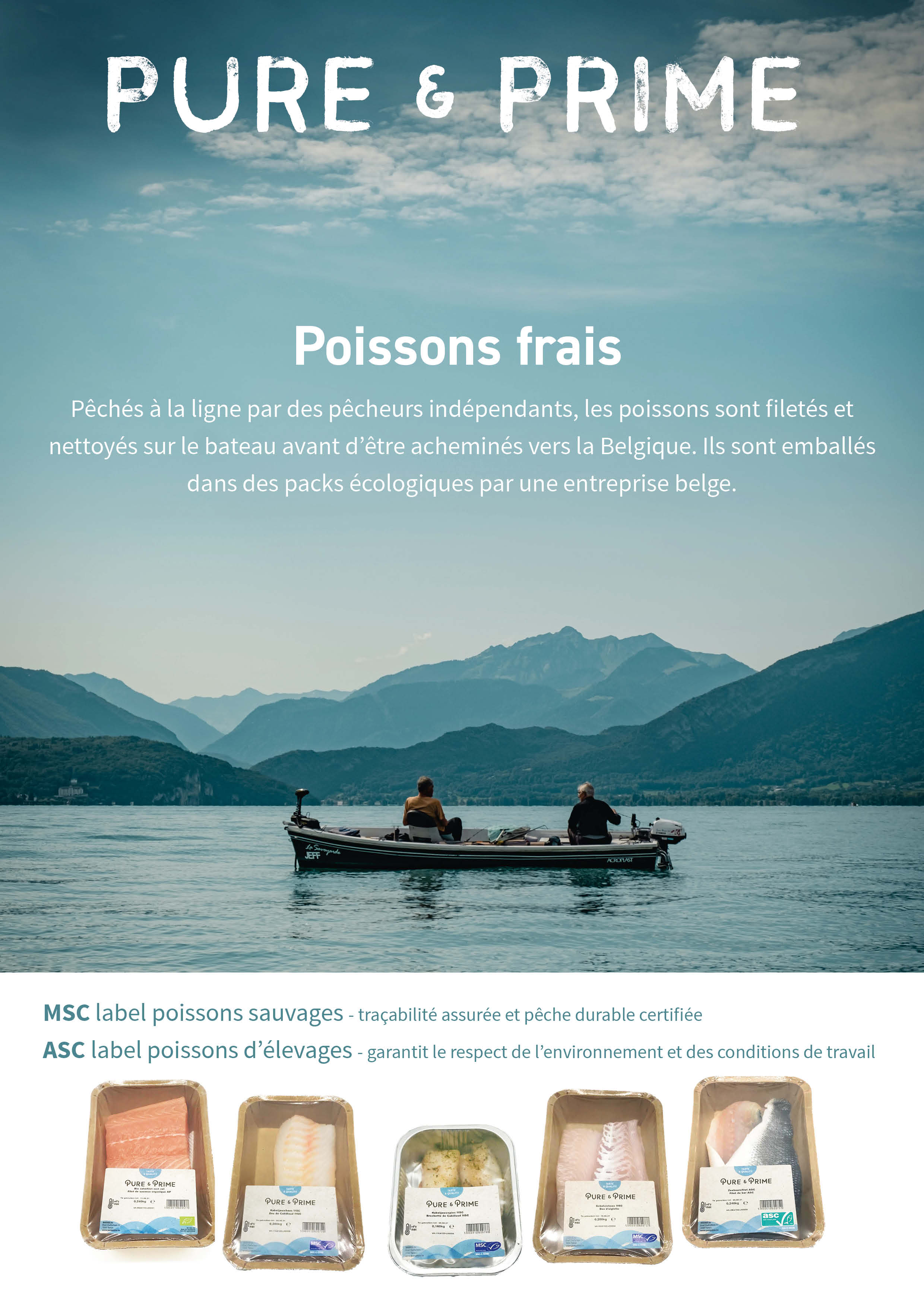 Pure & Prime Poster poisson informatif FR
